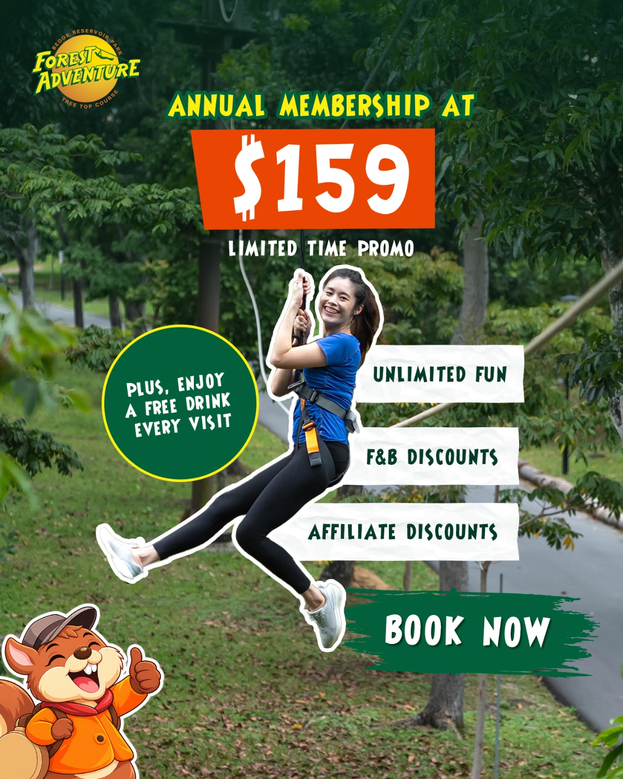Forest Adventure Annual Membership